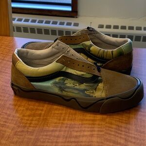 Vans X MoMA Old Skool Twist Salvador Dali Size 8 men 9.5 women